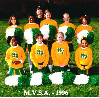 M.V.S.A. Cheerleading 1996